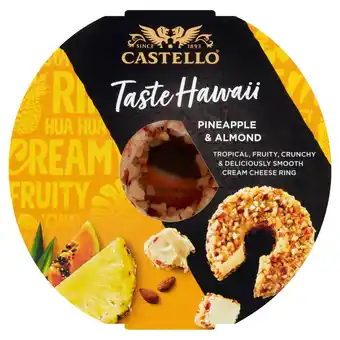 Iceland Castello pineapple & almond 125g offer