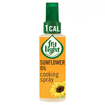 Iceland Frylight 1 cal sunflower oil cooking spray 190ml offer