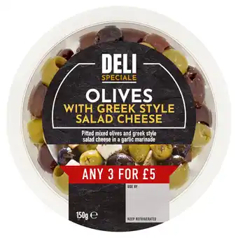 Iceland Deli speciale olives with greek style salad cheese 150g offer