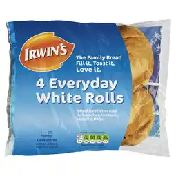 Iceland Irwin's 4 everyday white rolls offer
