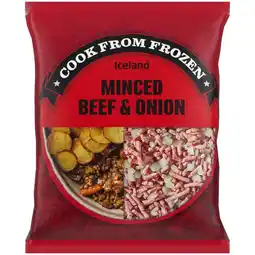 Iceland Iceland minced beef and onion 650g offer