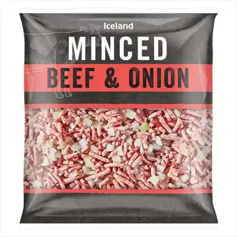 Iceland Iceland minced beef and onion 650g offer
