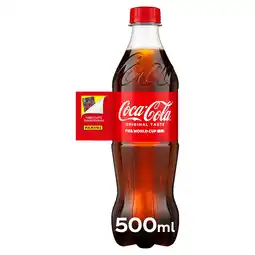 Iceland Coca-cola original taste 500ml offer