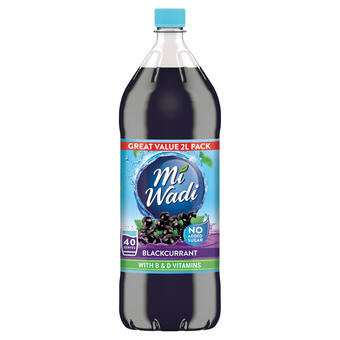 Iceland Miwadi blackcurrant 2l offer