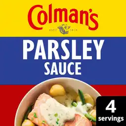 Iceland Colman's parsley sauce mix 20g offer