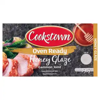 Iceland Cookstown honey glaze gammon joint 450g offer