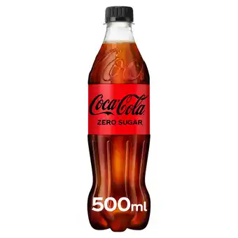 Iceland Coca-cola zero sugar 500ml offer