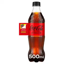 Iceland Coca-cola zero sugar 500ml offer