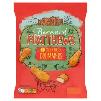 Iceland Bernard matthews 7 golden turkey drummers 350g offer