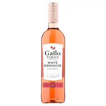 Iceland Gallo family vineyards white grenache rosé wine 750ml offer