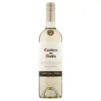 Iceland Casillero del diablo pinot grigio 75cl offer