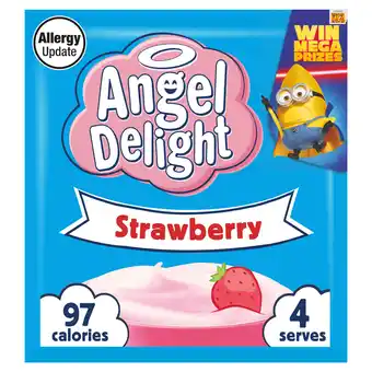 Iceland Angel delight strawberry flavour 59g offer