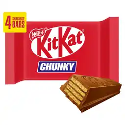 Iceland Kitkat chunky snacksize bars 4 x 32g (128g) offer