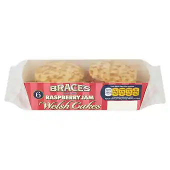 Iceland Brace's family bread 6 raspberry jam welsh cakes offer