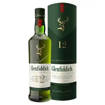 Iceland Glenfiddich 12 year old single malt scotch whisky 70cl offer