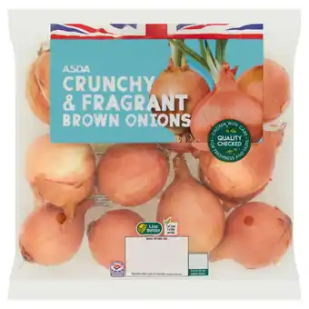 Asda Asda crunchy & fragrant brown onions offer