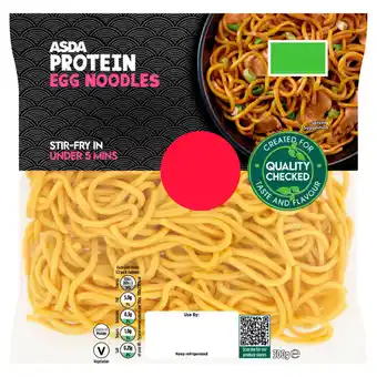 Asda Asda protein egg noodles offer