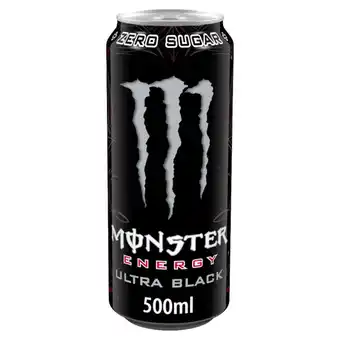 Asda Monster ultra black energy drink offer