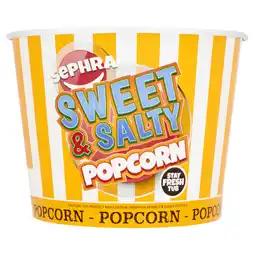 Asda Sephra sweet & salty popcorn offer