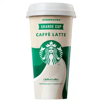 Asda Starbucks caffe latte grande iced coffee offer