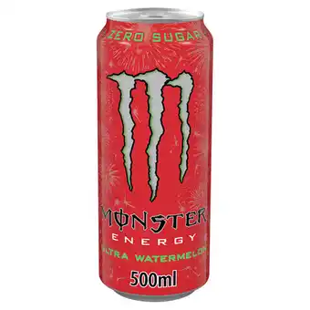 Asda Monster ultra watermelon energy drink offer