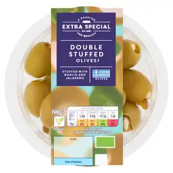 Asda Asda extra special double stuffed olives offer