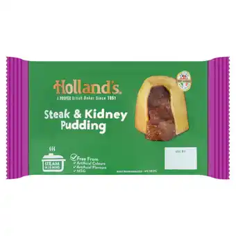 Asda Holland's steak & kidney pudding offer