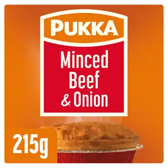 Asda Pukka minced beef & onion pie offer