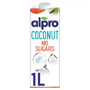 Asda Alpro coconut no sugars long life drink offer