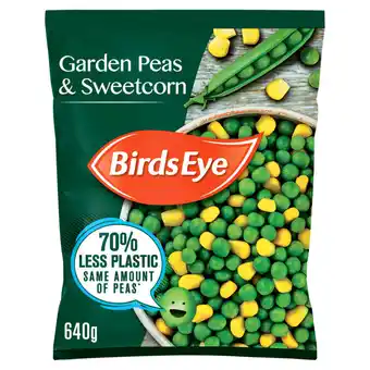 Asda Birds eye garden peas & sweetcorn offer