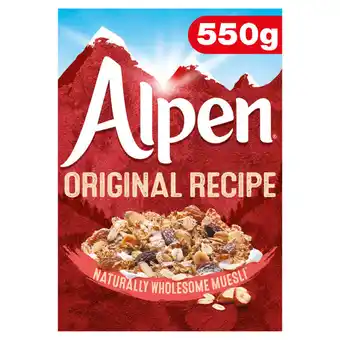 Asda Alpen muesli original offer