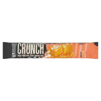 Asda Warrior crunch crunch high protein bar salted caramel offer