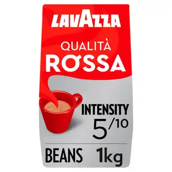 Asda Lavazza qualità rossa coffee beans offer