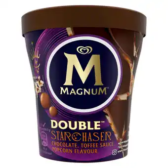 Asda Magnum ice cream tub double starchaser offer