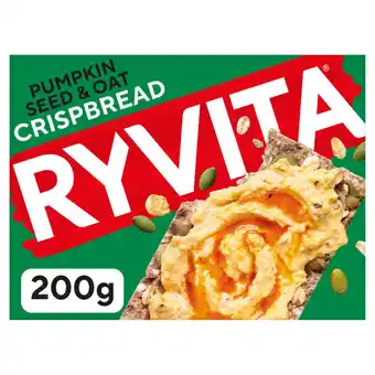 Asda Ryvita pumpkin seed & oat crispbread offer