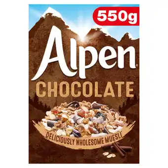 Asda Alpen muesli chocolate offer
