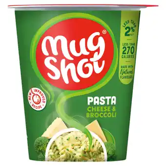 Asda Mug shot cheese & broccoli pasta offer