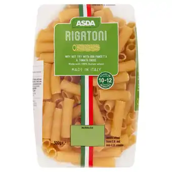 Asda Asda rigatoni offer