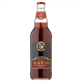 Asda Maxim brewery premium brown ale offer
