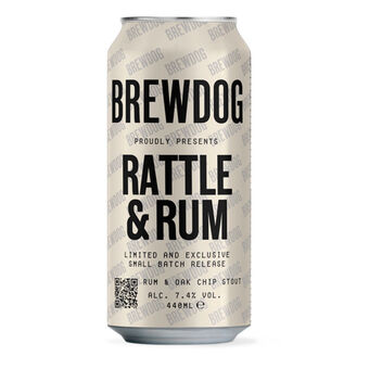 Asda Brewdog rattle & rum rum & oak chip stout offer