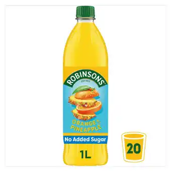 Asda Robinsons orange & pineapple squash offer