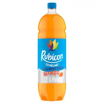 Asda Rubicon sparkling mango sugar free soft drink offer