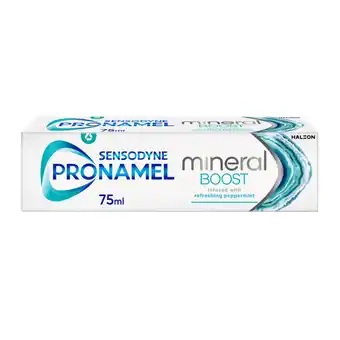 Asda Sensodyne pronamel mineral boost toothpaste offer