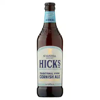 Asda St austell brewery hicks traditional strong cornish ale offer