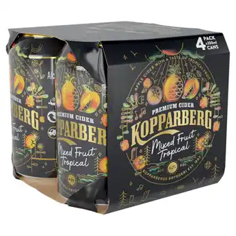Asda Kopparberg mixed fruit tropical offer