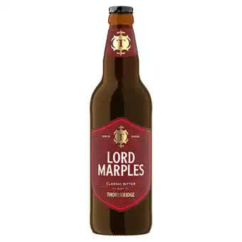 Asda Thornbridge lord marples classic bitter offer
