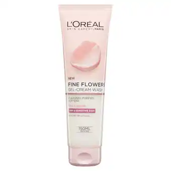 Asda L'oreal paris fine flowers cleansing wash offer