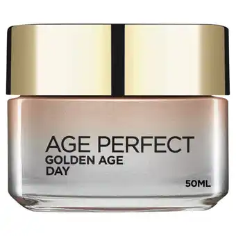 Asda L'oreal paris age perfect golden age rosy re-fortifying day cream offer