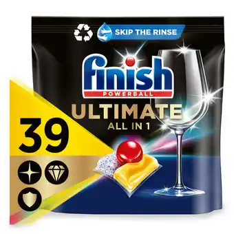 Asda Finish ultimate all in one dishwasher tablets lemon, 39 tablets offer