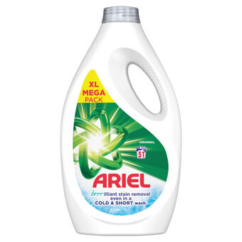 Asda Ariel washing liquid, 51 washes, original offer